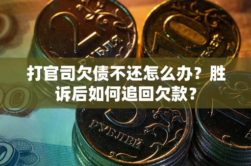武汉打官司欠债不还怎么办？胜诉后如何追回欠款？