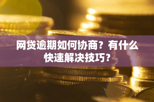 武汉网贷逾期如何协商？有什么快速解决技巧？