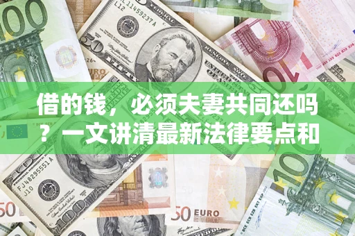 武汉借的钱，必须夫妻共同还吗？一文讲清最新法律要点和避坑指南