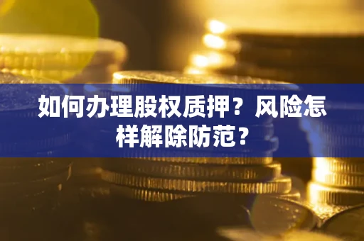 武汉如何办理股权质押？风险怎样解除防范？
