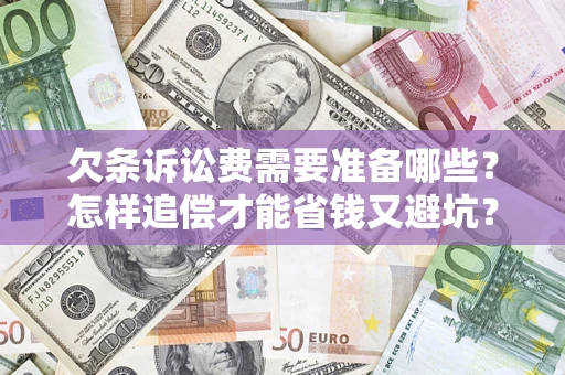武汉欠条诉讼费需要准备哪些？怎样追偿才能省钱又避坑？
