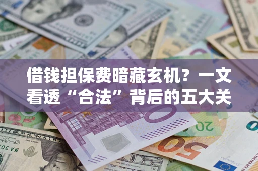 武汉借钱担保费暗藏玄机？一文看透“合法”背后的五大关键陷阱