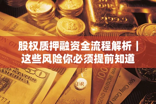 武汉股权质押融资全流程解析｜这些风险你必须提前知道