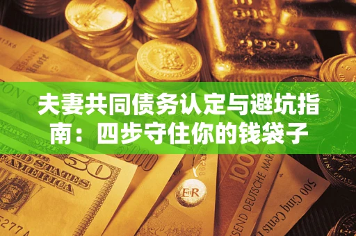 武汉夫妻共同债务认定与避坑指南：四步守住你的钱袋子