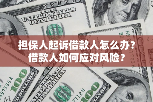 武汉担保人起诉借款人怎么办？借款人如何应对风险？