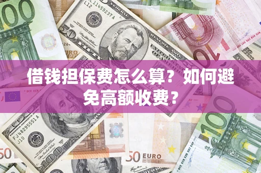 武汉借钱担保费怎么算？如何避免高额收费？