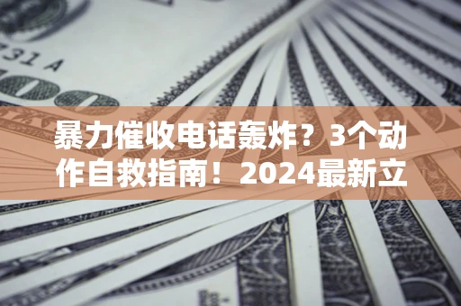 武汉暴力催收电话轰炸？3个动作自救指南！2024最新立案标准全解析