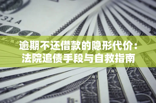 武汉逾期不还借款的隐形代价：法院追债手段与自救指南